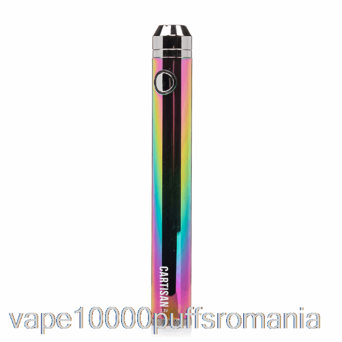 Vape Romania Cartisan Ego Spinner Twist 1300 510 Baterie Curcubeu